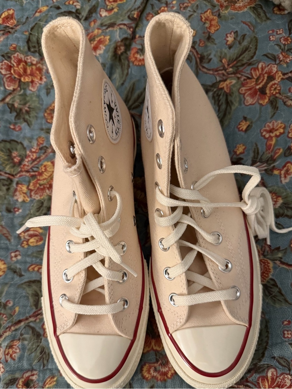 Converse Women’s Chuck Taylor All Star High Top Sneakers — Cream